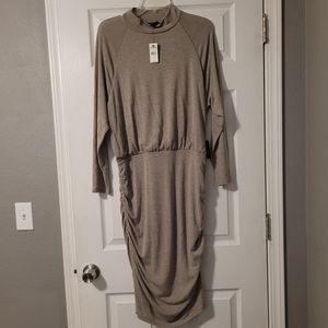 NWT Express Mock neck dress L